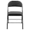 Commercialine Fabric Padded Folding Chair, Star Trail Black, PK4 970 - alternate 4